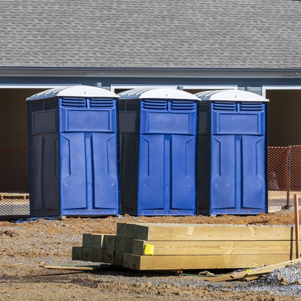 how do you dispose of waste after the porta potties have been emptied in Wilmot
